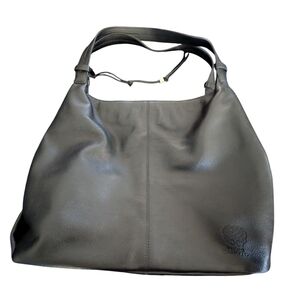 Vince Camuto Black Leather Tote Bag